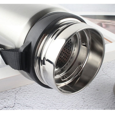 Bình Giữ Nhiệt Inox 304 Đựng Nước, Có Lõi Lọc Trà Và Dây Treo 1200ml Giữ Nhiệt Lâu Tốt Trên 15H- Hàng Chính Hãng MINIIN
