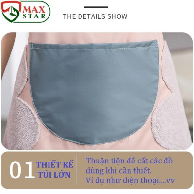 Tạp dề Tạp dề nấu ăn chống nước chống thấm Tạp dề pha chế