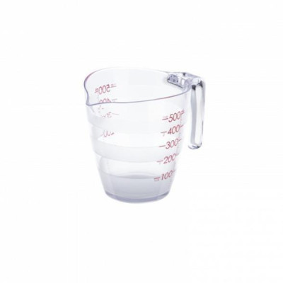 Cốc đong chia vạch Yoko 500ml, 200ml chịu lực tốt và chịu nhiệt, nhựa SAN nguyên sinh không chứa BPA