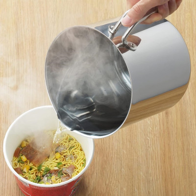 [CHÍNH HÃNG] Nồi đa năng inox dùng cho bếp từ Hirosho Nirwarka 16cm - Hàng nội địa Nhật Bản