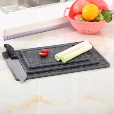 Thớt Nhựa Thiết Kế Giả Đá , Gọn Nhẹ Có Lỗ Móc Treo, Dễ Dàng Lau Chùi Vệ Sinh - Hàng Loại 1 Chính Hãng ( Giao màu ngẫu nhiên) 