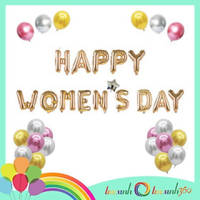 Bộ bong bóng trang trí Happy Women