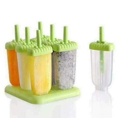 Combo 6 Khuôn Làm Kem Làm Bánh, Rau Câu Tiện Lợi Chất Lượng Cao - Hàng Chính Hãng MINIIN ( Giao Màu Ngẫu Nhiên )