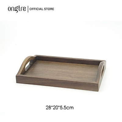 Khay gỗ ONGTRE phục vụ có tay cầm,  Nhiều kích thước | ongtre (Vietnam)