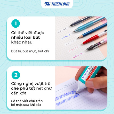 Bút xóa Thiên Long CP-02 - 12 ml