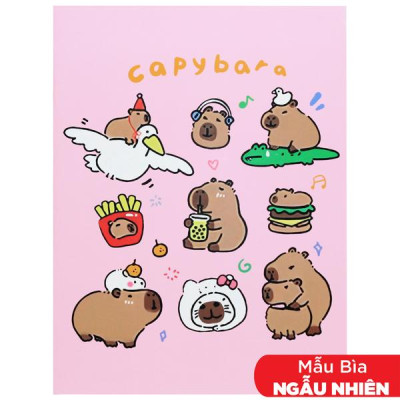 Tập Học Sinh Capybara - 4 Ôly - 96 Trang 100gsm - The Sun (Mẫu Màu Giao Ngẫu Nhiên)