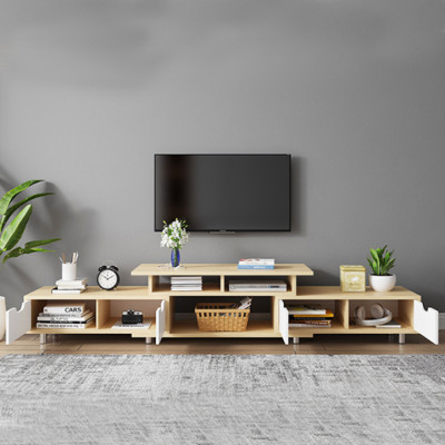 Kệ TiVi bằng gỗ - Lắp ghép hiện đại 