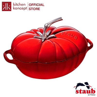 Staub - Nồi cà chua màu đỏ cherry - 25cm (2.8L)