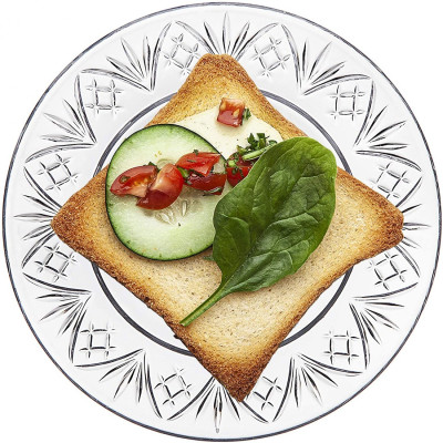 BỘ ĐĨA PHA LÊ GODINGER DESSERT PLATES, 4 ĐĨA