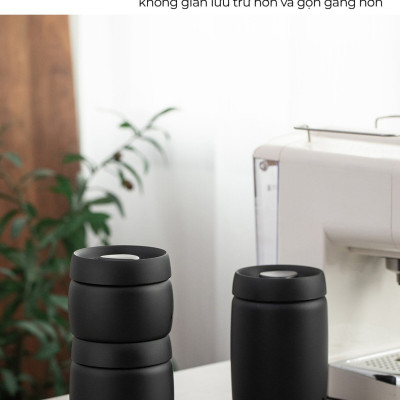 Hũ lọ inox 304 hút chân không bảo quản thực phẩm Cafede Kona
