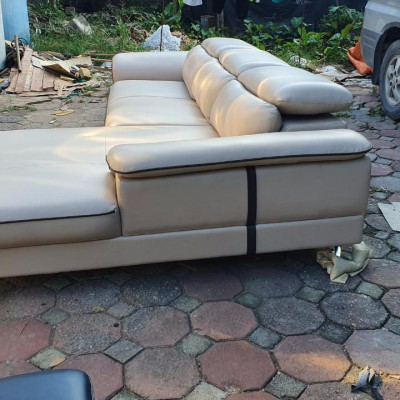 Sofa da phòng khách cao cấp MS001 2M8