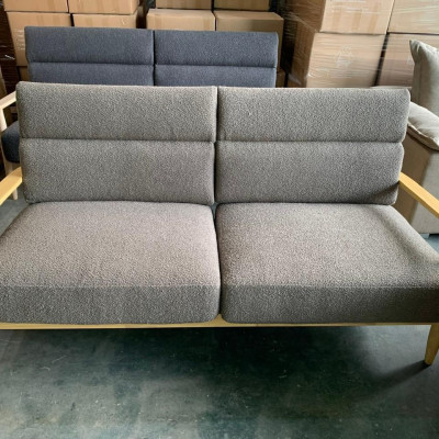 Sofa khung gỗ nệm rời Juno Sofa cho chung cư, căn hộ, phòng trọ giá rẻ hiện đại 