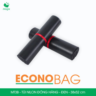 MT3 - 38x52 cm - Túi nilon TIẾT KIỆM gói hàng - 500 túi niêm phong đóng hàng