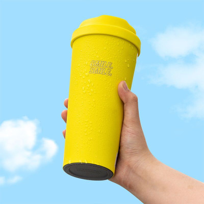 Ly giữ nhiệt LocknLock Retro Pop Tumbler 550ML LHC3249YEL, Hàng chính hãng, thép không gỉ - JoyMall