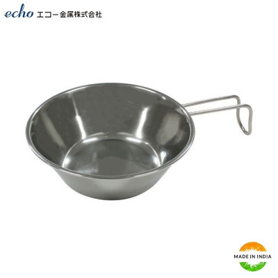 Tô Inox Φ12cm Echo Metal Có Quai Cầm, Treo Tiện Dụng