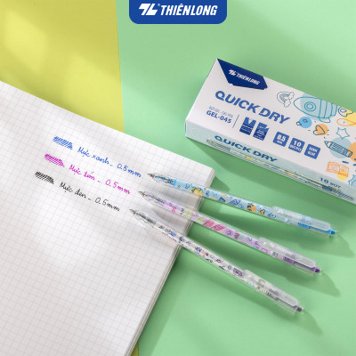 Combo 20 Bút gel Quick Dry Thiên Long GEL-045
