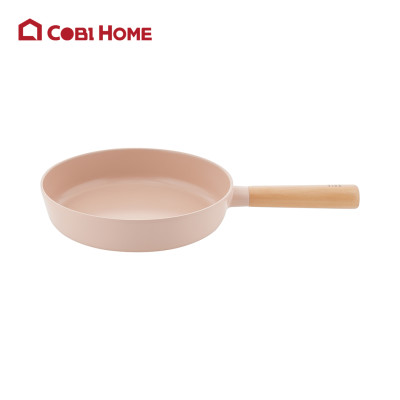 Chảo nhôm ,màu hồng đào 3 size - phân phối chính hang cobi home.