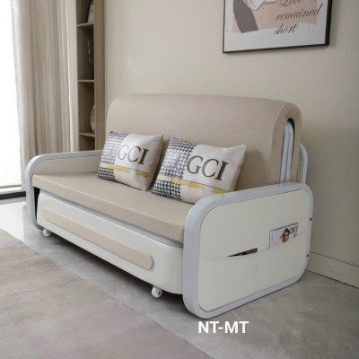 Giường Sofa, Sofa Giường Gấp Gọn Thành ghế Thông Minh 2 trong 1 Tundo Tặng Đệm Và Gối