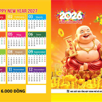 Bộ Combo 10 Lịch Túi Năm 2026 - Bính Ngọ