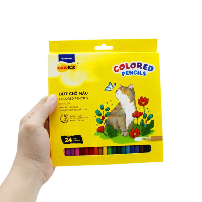 Hộp 24 Bút Chì Màu Colored Pencils - Colokit CPC-C038