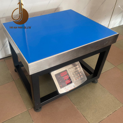 Cân Điện Tử Tính Tiền JPS - Mặt Bàn Cân 500x600MM - Đầu Chống Nước