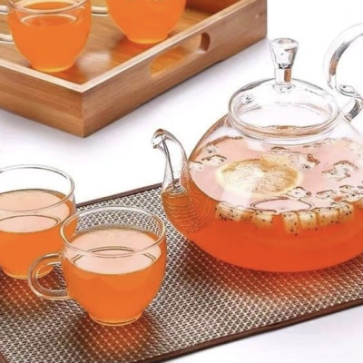 ẤM PHA TRÀ THỦY TINH CHỊU NHIỆT CAO CẤP - ANTH592