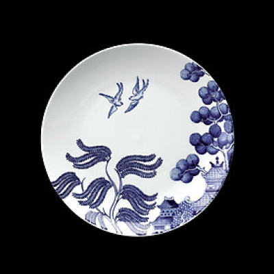 Đĩa Gốm 21cm - LOVERAMICS (SALAD PLATE) - Bộ Sưu Tập WILLOW LOVE STORY