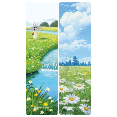 10 Cái Bookmark Kẹp Sách, Dấu Trang Hoạ Tiết Phong Cảnh Thơ Mộng, Đáng Yêu - SBOOKS