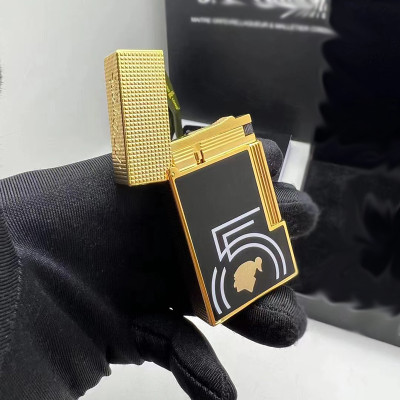 Vỏ Hột Quẹt Bật Lửa Gas Đá DP089 Phiên Bản Kỷ Niệm 55 Năm Sơn Mài Màu Đen