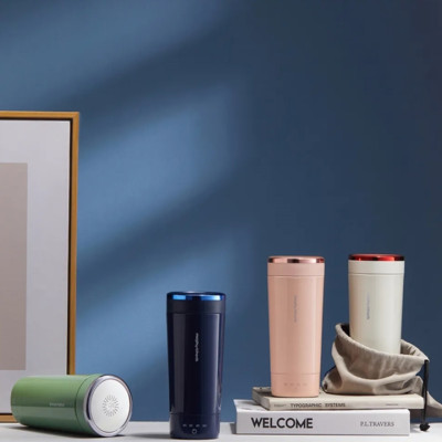 Bình đun nước kiêm giữ nhiệt cao cấp Morphy Richards MR6060, chất liệu inox 304, inox 316L , dễ dàng thay đổi kiểm soát nhiệt đô, dung tích 350ml- Hàng chính hãng