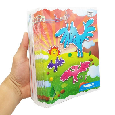 Combo 5 Vở Học Sinh 5 Ô Ly 100 Trang ĐL 100g/m2 - Elephant FI614539 (Mẫu Màu Giao Ngẫu Nhiên)