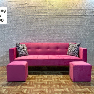 Bộ sofa bed có tay 1m9 tiện lợi Juno Sofa cho chung cư, căn hộ giá rẻ