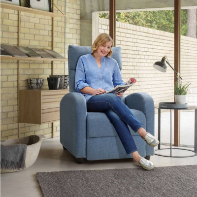 Ghế thư giãn ngã cơ spa nail Tundo RECLININGCT