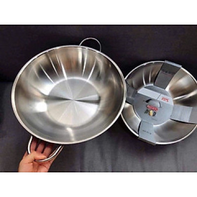 Chảo Silit wok Edelstahl 32 cm hàng chính hãng