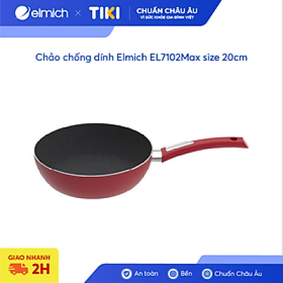 Chảo chống dính Elmich cao cấp đáy từ