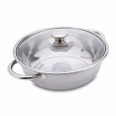 Nồi Lẩu Inox Rainy Nắp Kính -Nhiều size