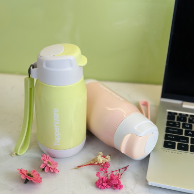 Bình nước giữ nhiệt 330ml có ống hút Mini Lohas - Tupperware chính hãng