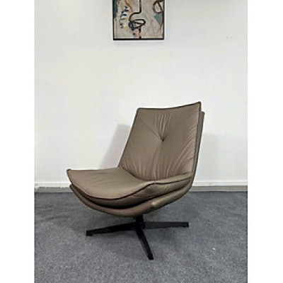 Ghế thư giãn đọc sách CL1214-P Nội thất Capta Ghế sofa phòng khách nệm dày bọc da PU chân xoay 360 độ