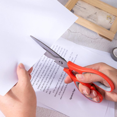 Kéo nhà bếp đa năng Deli màu hồng/màu xanh E77750