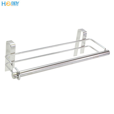 Móc treo cuộn giấy dài lâu bếp gắn tủ inox 304 Hobby home decor MGC