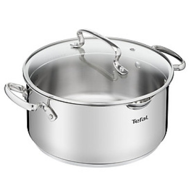 Nồi/ quánh Inox đáy từ Tefal Duetto Plus cao cấp (18cm/20cm/22cm/24cm/28cm) - Hàng chính hãng