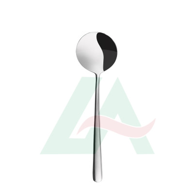 Bộ 6c Muỗng Súp 106173 - Inox 304 Stainless Steel 18/10 Đồ dùng bàn tiệc nhà hàng khách sạn cao cấp (Set of 6pcs Soup Spoon SS18/10)