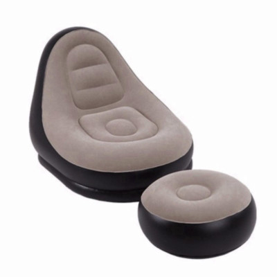 Ghế Hơi Tựa Lưng, Ghế Đệm Hơi Nội Thất Phòng Khách Cao Cấp, Kèm Bơm Điện 2 Chiều Ghế Lười Bơm Hơi Loại Cao Cấp Êm Ái