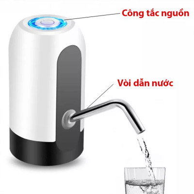 Dụng cụ bơm nước tự động cho bình nước khoáng