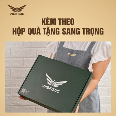 Thớt gỗ Tần Bì cao cấp chính hãng tiêu chuẩn quốc tế vibasic 40x30x3.8cm thái băm chặt đa năng - Hàng chính hãng Bộ Quốc Phòng