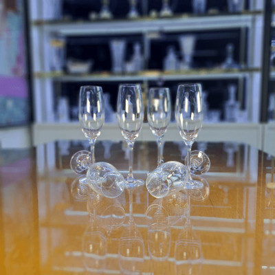 Bộ ly Champagne Bohemia dung tích 230ml, xuất sứ Cộng hòa Séc - Hàng chính hãng