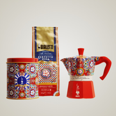 BIALETTI DOLCE&GABBANA MOKA EXPRESS 6 CUP