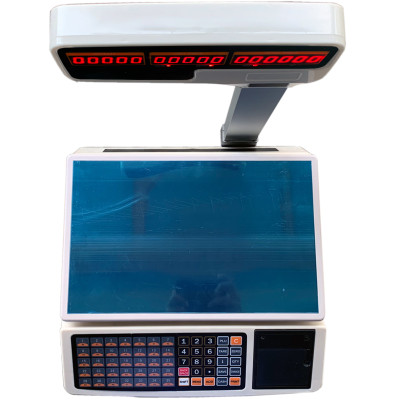Cân tính tiền in hóa đơn TOPCASH AL-S34 dùng để tính tiền quầy hoa quả, trái cây, thịt cá, hải sản trong Shop, siêu thị mini, trung tâm bán hoa quả, quầy bán thực phẩm - Hàng chính hãng