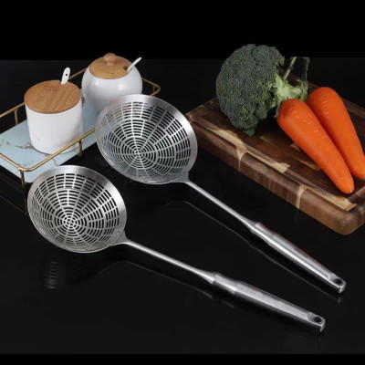 Chao Vợt Lưới Đột Dập Rổ Lọc Thức Ăn Đa Chức Năng Cho Nhà Bếp Vá Sạn Vợt INOX SUS304 Cao Cấp