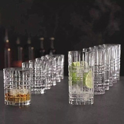 Bộ 12 Cốc Nachtmann Highland Becher Square 101754 Hàng chính hãng